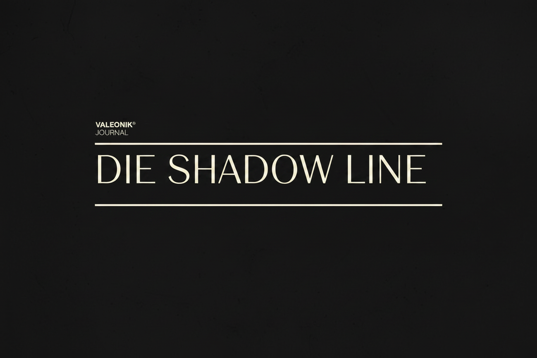 Die SHADOW LINE. Zwischen Sichtbarkeit und Zerfall