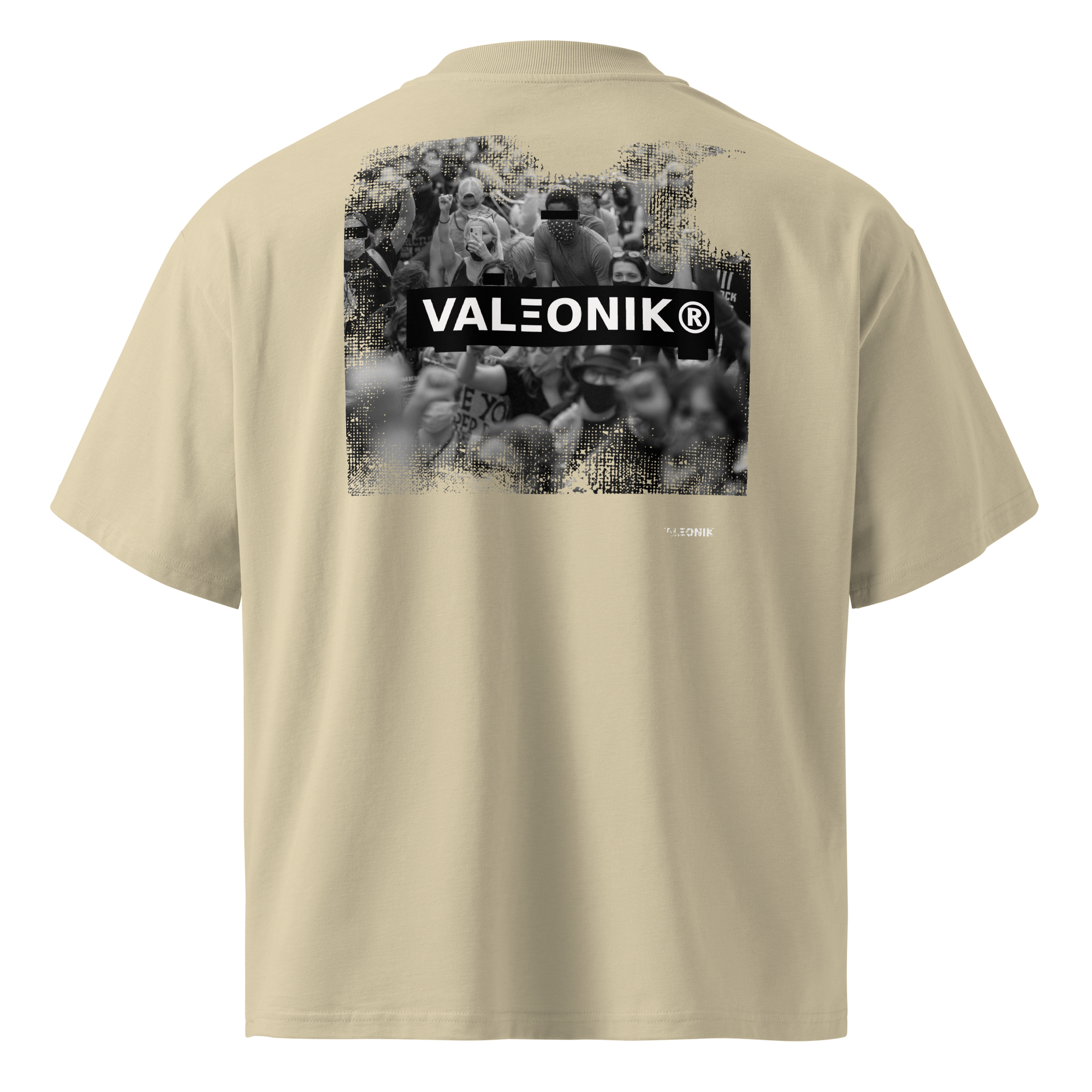 DISTRIKT Oversized Tee WHITE NOISE